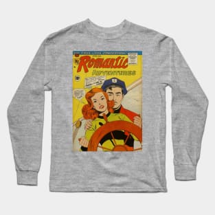 Vintage "Romantic Adventures" Cover Long Sleeve T-Shirt